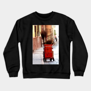 Nettoyage des rues de Queretaro Crewneck Sweatshirt